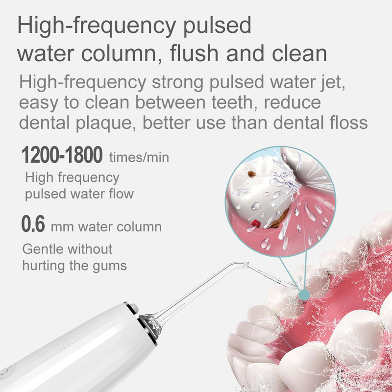 5+ werkend van de de Straal300ml Mondeling Hygiëne van het Wijzenipx7 Elektrisch Water de Tanden Schoner Water Tandpik Flosser van Irrigator Mondeling