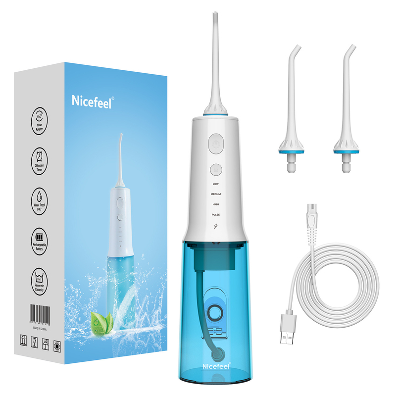 Krachtige het Watertank van Irrigator 300ml van de Nicefeel Mondelinge Zorg Draagbare Draadloze Mondelinge