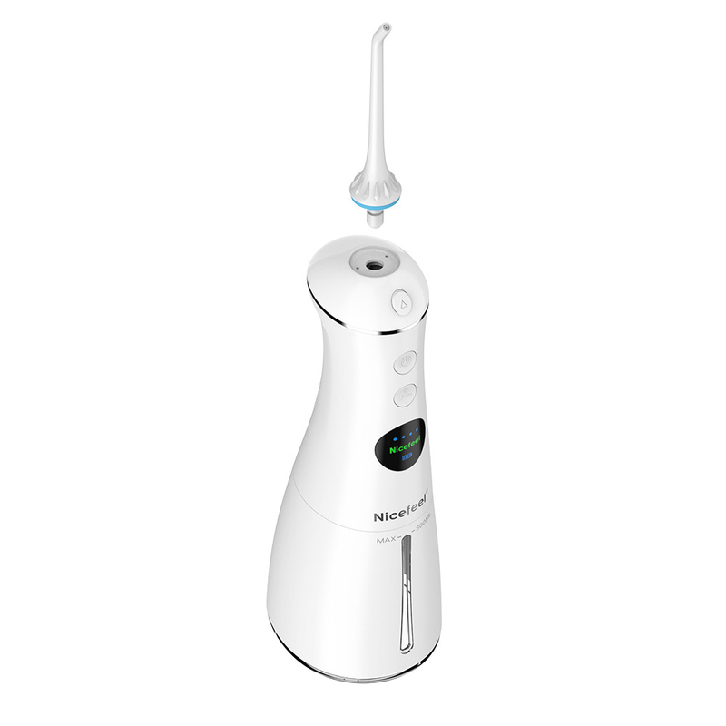 300ml elektrische Jet Cordless Water Flosser, 6 Werkend Wijzenwater Jet Dental Flosser