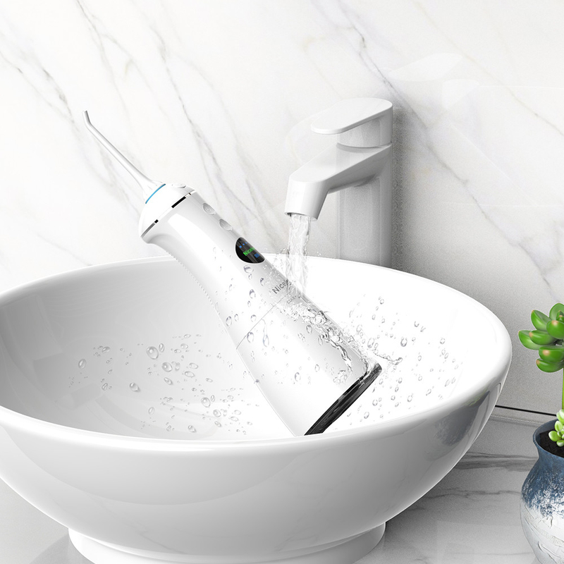 300ml elektrische Jet Cordless Water Flosser, 6 Werkend Wijzenwater Jet Dental Flosser