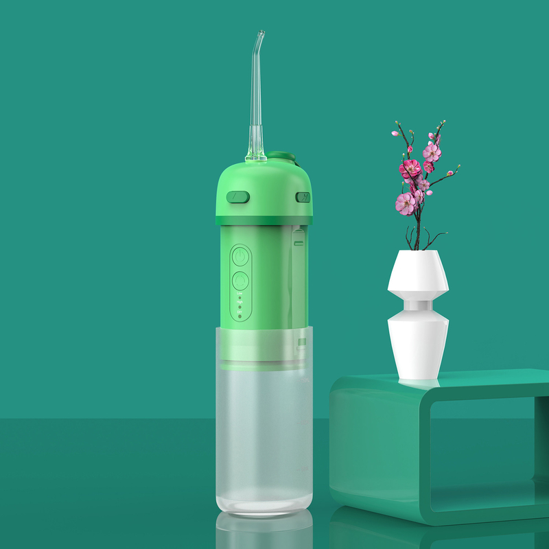 Type C IPX7 Elektrische Jet Draadloze Draagbare Mini Waterflosser Tandenreiniger