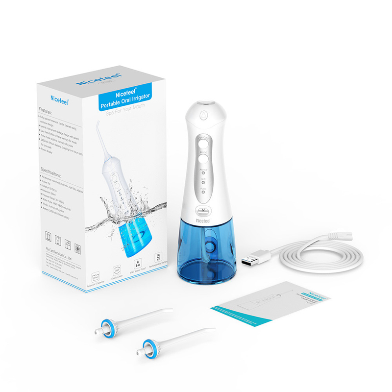 300 ml IPX7 Electric Jet Mini draadloze draagbare waterflosser tandenreiniger