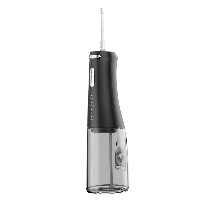 Eigen logo/OEM-waterflosser monddouche 2000 mAh Batterij 300 ML-reservoir Medellabel en knopontwerp