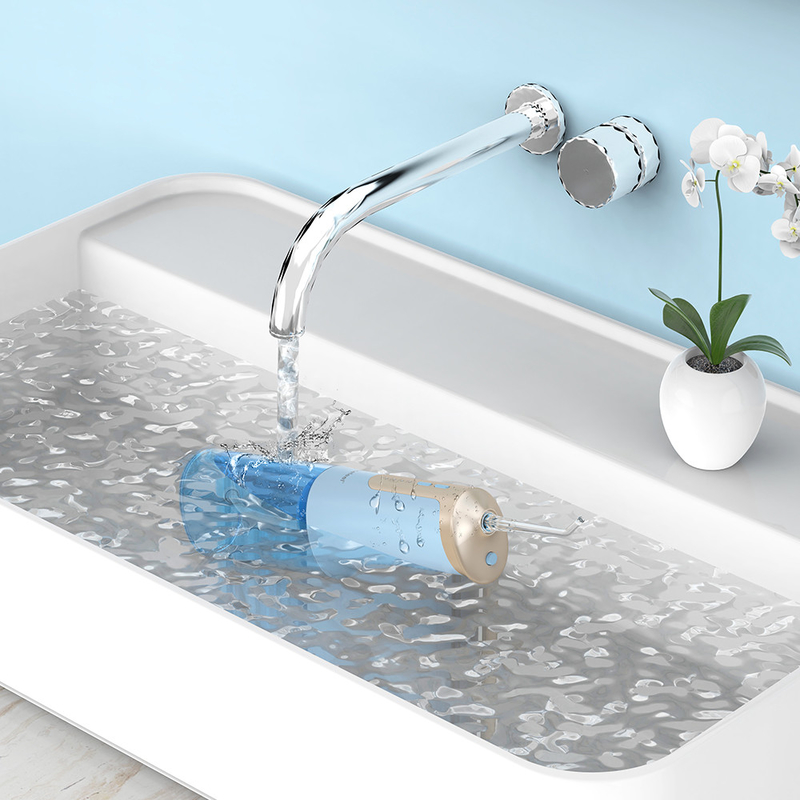 Mondelinge Schonere Elektrische Jet Cordless Portable Water Flosser IPX7 300ml