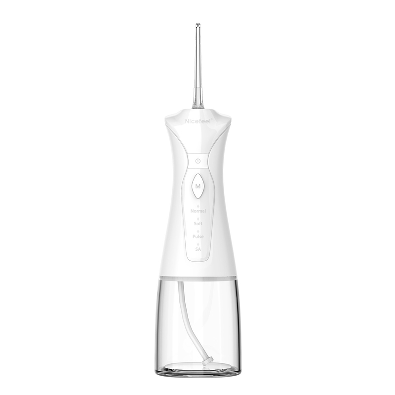 300ml de draadloze Draagbare Mondelinge Irrigator Tandzorg van Nicefeel met Nozzels