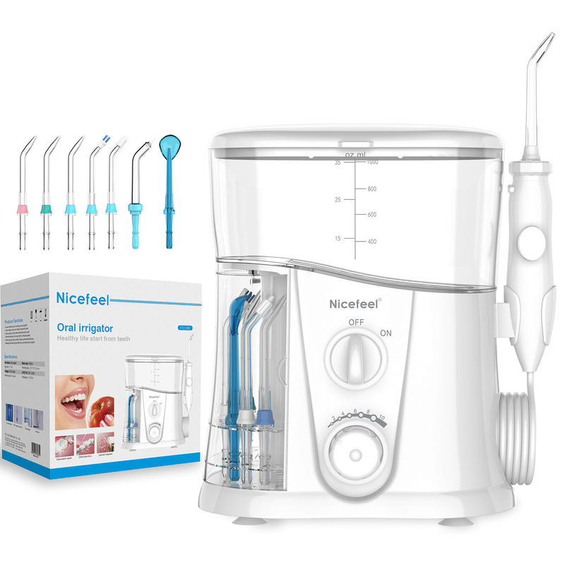 Wit Tankwater Flosser met ABS van de Voedselrang Pijp voor Mondelinge Zorg