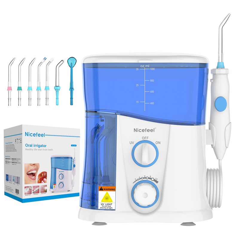 De draadloze Tand Mondelinge Irrigator-Capaciteit van de het Watertank van Waterflosser 1000ml