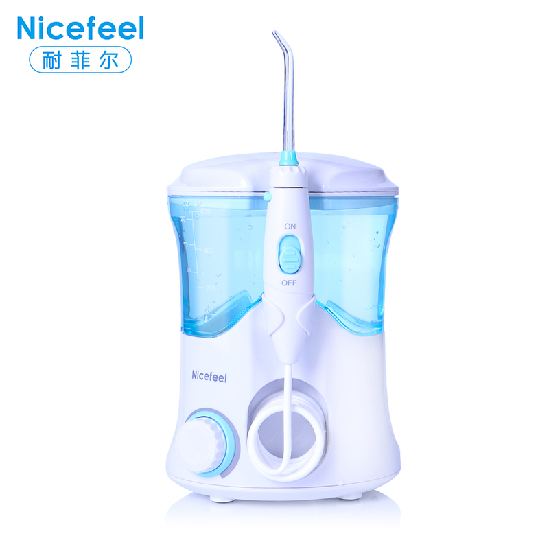 ABS het Draadloze Water Flosser 1400mAh 300ml van Nicefeel 4 Uren die Tijd laden