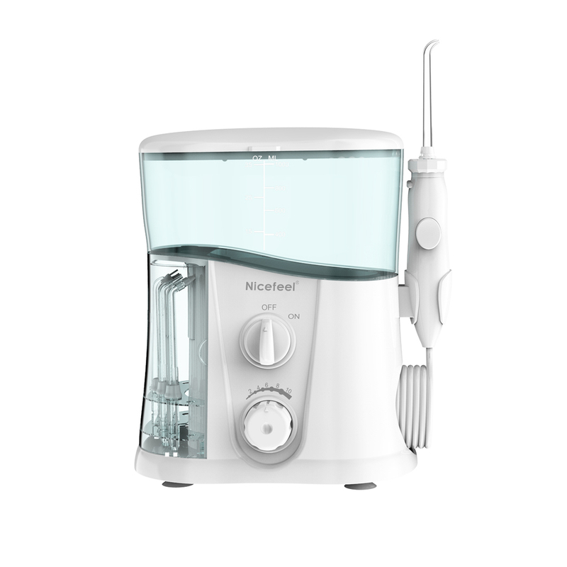 1.8m kabellengte Desktop Water Flosser met IPX4 waterdicht niveau