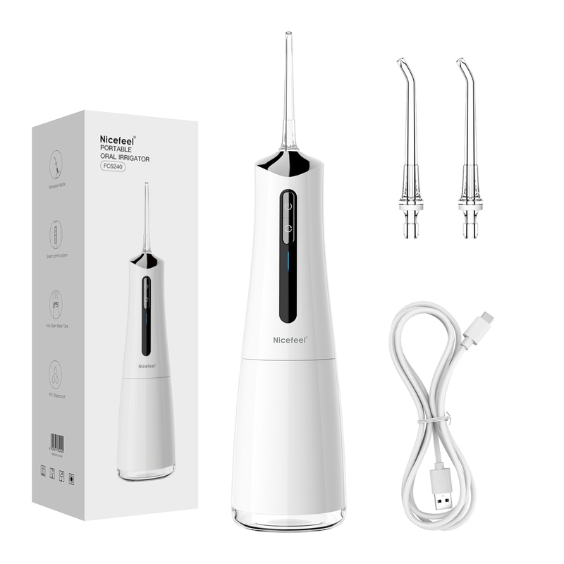 Nicefeel draadloze waterflosser ABS technologie voor optimale tandheelkundige hygiëne