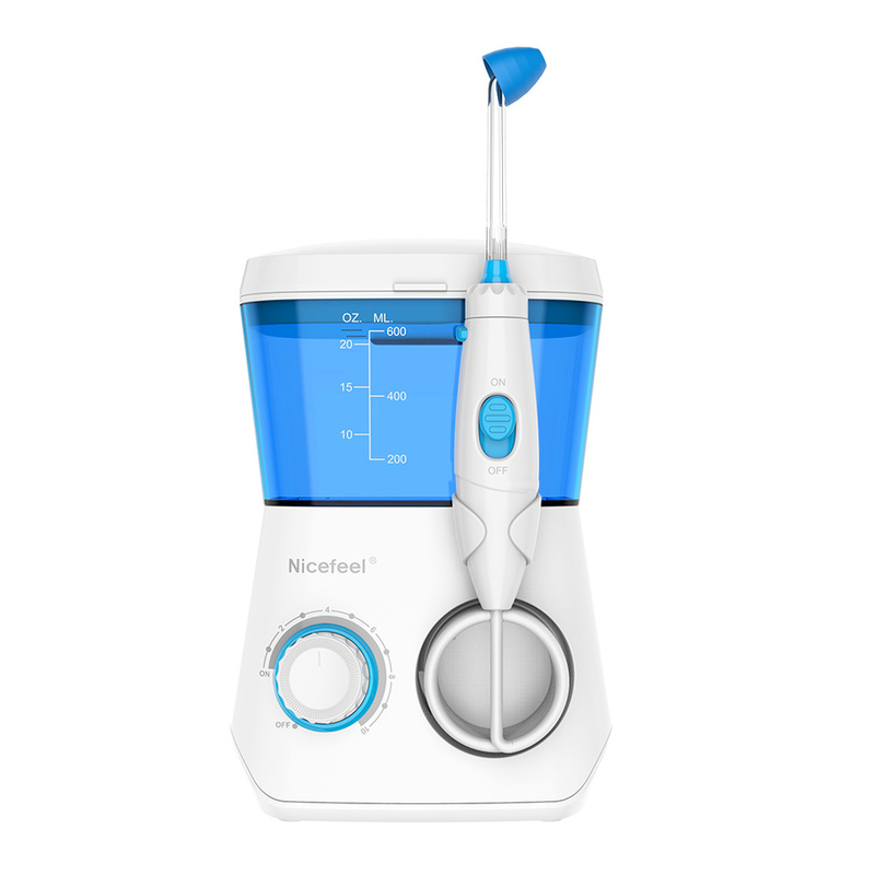 150 ml watervat capaciteit Mini waterflosser voor tandheelkundige verzorging in wit ABS PP