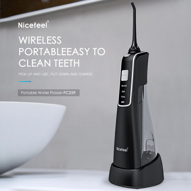 Draagbaar Draadloos het Laden Water Flosser die, Mondelinge Irrigator-Tanden Gommassage schoonmaken (de Modellen van IPX7 Waterproof/3)
