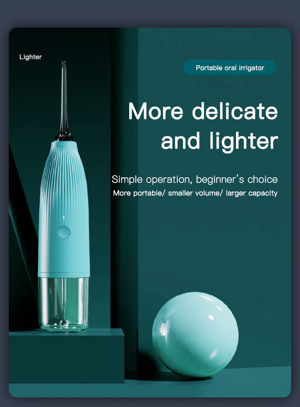 1400-1800 keer/min Mini Water Flosser Food Grade-ABS voor Mondelinge Zorg