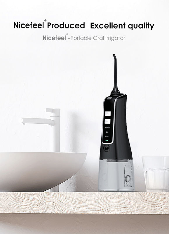 van het Waterflosser van 1400mAh IPX7 Draagbare Mondelinge Irrigator Draadloze de Tandenreinigingsmachine