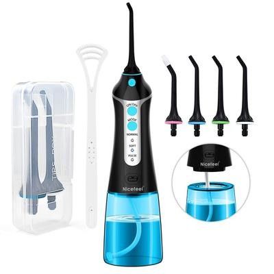 Het elektrische Draadloze Water Flosser Mondelinge Irrigator van FC159 Nicefeel 3 het Werk Wijzen