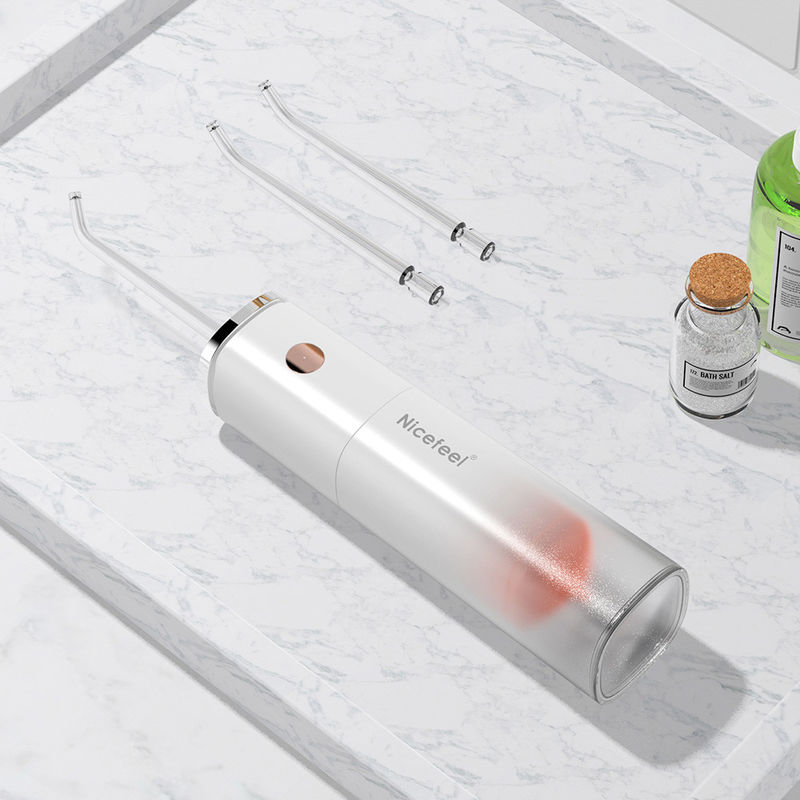 Het draagbare Diepe Schoonmaken van Sonic Cordless Water Flosser Rechargeable met Vier Pijpen