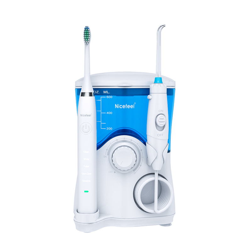 18W 30-120psi allen in Één Tandenborstel en Flosser FDA keurde ABS het Materiaal van PC goed