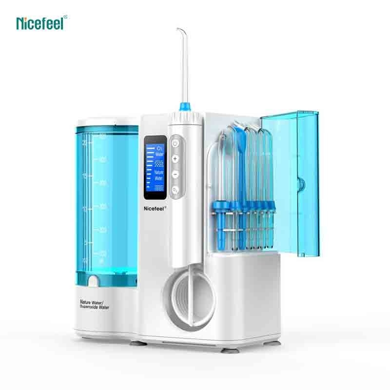 600ml tankcountertop Nicefeel Mondelinge Irrigator voor Dagelijkse Mondelinge Zorg